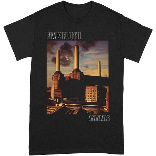 textil Camisetas manga larga Pink Floyd BI171 Negro