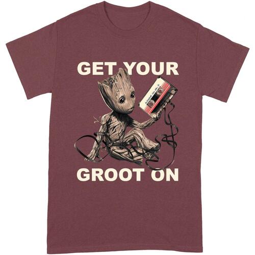 textil Camisetas manga larga Guardians Of The Galaxy Get Your Groot On Multicolor