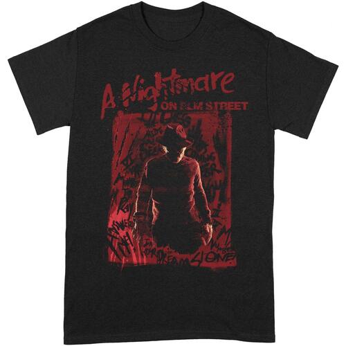 textil Camisetas manga larga Nightmare On Elm Street BI210 Negro