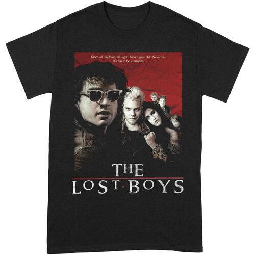 textil Hombre Camisetas manga larga The Lost Boys BI248 Negro
