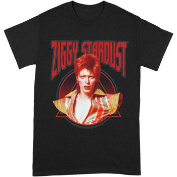 textil Hombre Camisetas manga larga David Bowie BI257 Negro