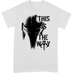 textil Hombre Camisetas manga larga Star Wars: The Mandalorian This Is The Way Negro