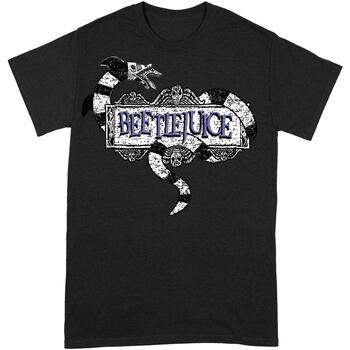 textil Hombre Camisetas manga larga Beetlejuice  Negro