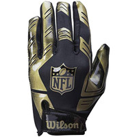 Accesorios Hombre Complemento para deporte Wilson NFL Stretch Fit Receivers Gloves Negro