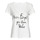 textil Mujer Camisetas manga corta Ikks BV10045 Crudo