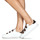 Zapatos Mujer Zapatillas bajas Victoria TENIS TIRAS EFECTO PIEL/S Blanco
