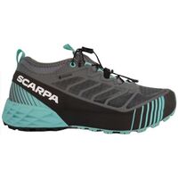 Zapatos Mujer Running / trail Scarpa Entrenadores Ribelle Run GTX Mujer Anthracite/Blue Turquoise Gris
