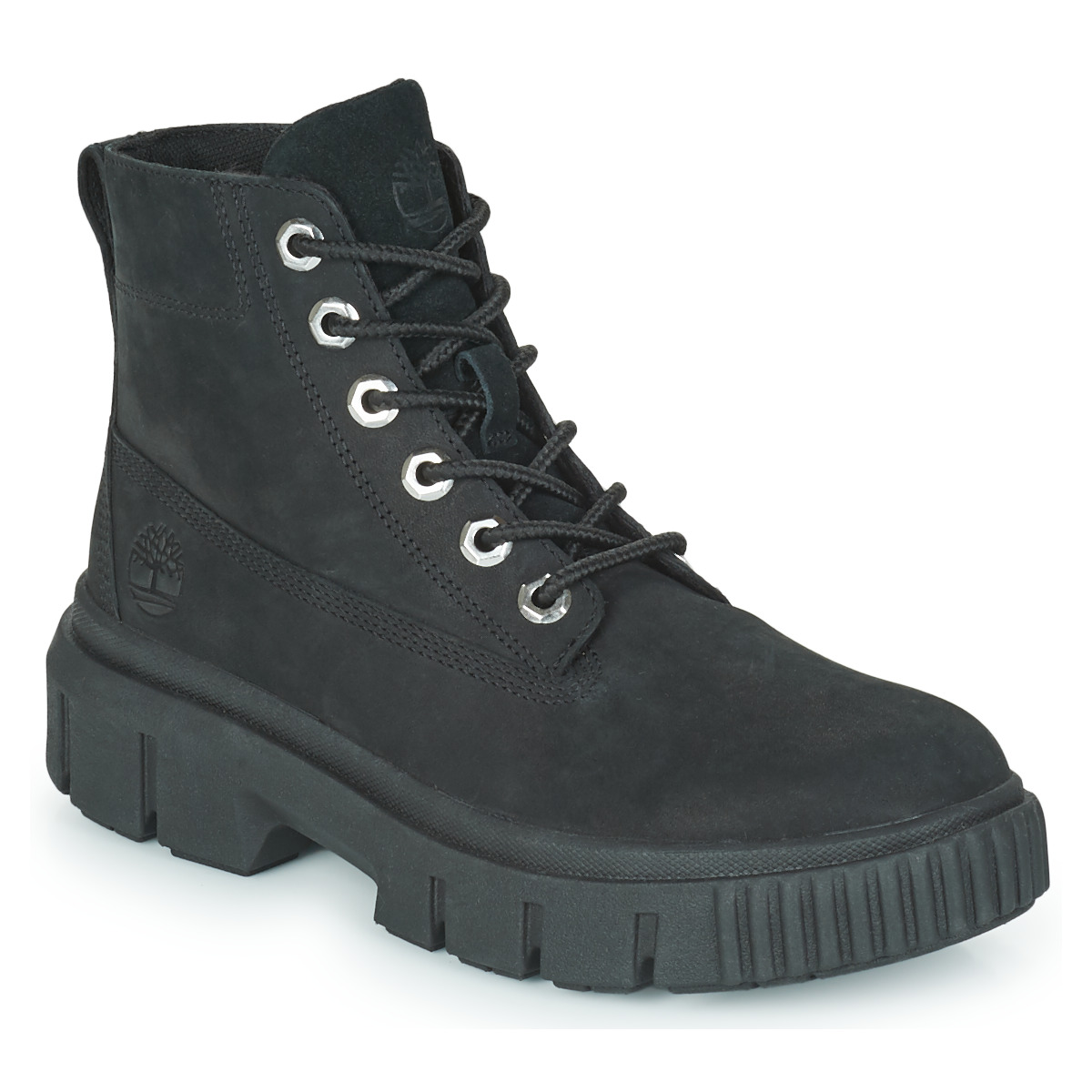 Zapatos Mujer Botas de caña baja Timberland Greyfield Leather Boot Negro