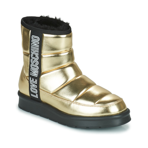 Zapatos Mujer Botas de nieve Love Moschino JA24103H1F Oro