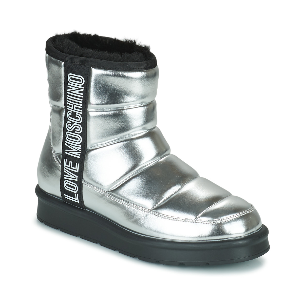 Zapatos Mujer Botas de nieve Love Moschino JA24103H1F Plata