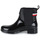 Zapatos Mujer Botas de agua Tommy Hilfiger Ankle Rainboot With Metal Detail Negro