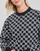 textil Mujer Sudaderas Karl Lagerfeld UNISEX ALL-OVER MONOGRAM SWEAT Negro / Blanco