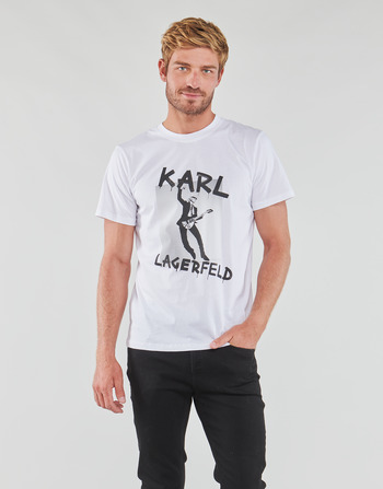 Karl Lagerfeld KARL ARCHIVE OVERSIZED T-SHIRT Blanco