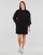 textil Mujer Vestidos cortos Karl Lagerfeld FABRIC MIX SWEATDRESS Negro