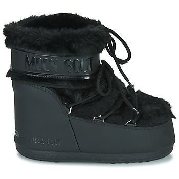Moon Boot Moon Boot Icon Low Faux Fur Negro
