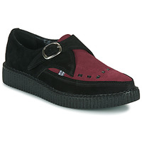 Zapatos Derbie TUK Vlk D Ring Creeper Sneaker Negro / Burdeo