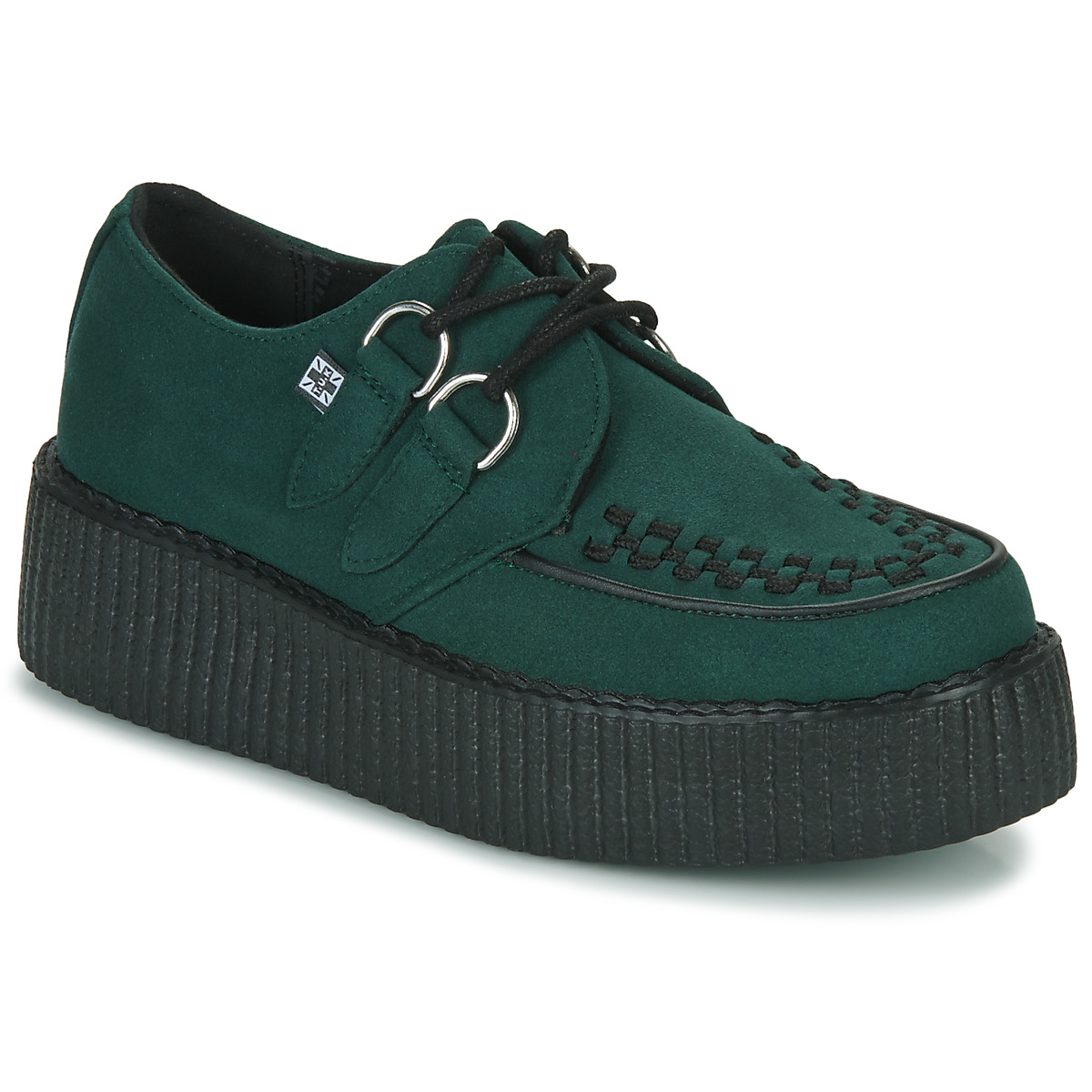 Zapatos Derbie TUK Viva High Creeper Verde