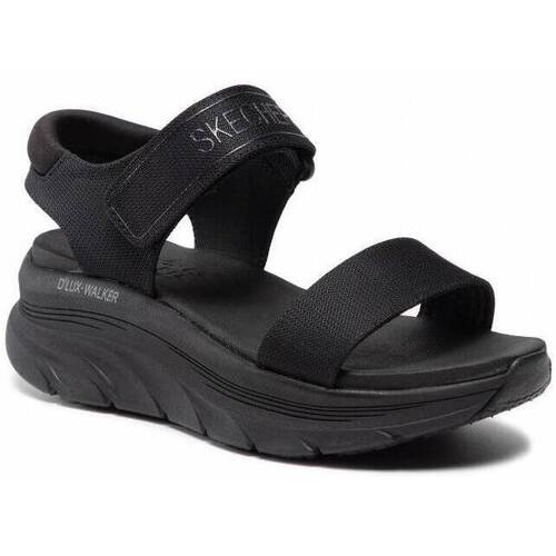 Zapatos Mujer Sandalias Skechers D'Lux Walker - New BLock  119226-BBK Negro
