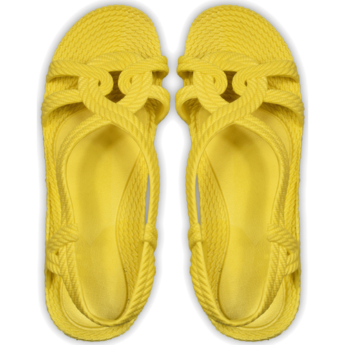 Zapatos Niños Chanclas Brasileras Esmirna Amarillo