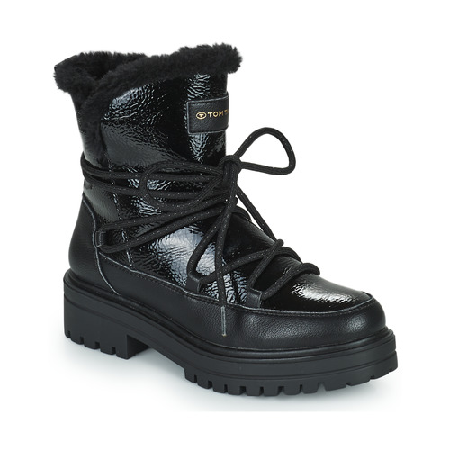 enlace robot Alaska Tom Tailor 4294807-BLACK Negro - Envío gratis | Spartoo.es ! - Zapatos Botas  de caña baja Mujer 48,00 €
