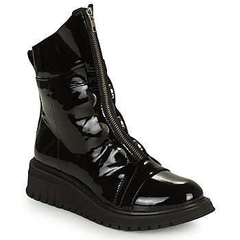 Zapatos Mujer Botas de caña baja Metamorf'Ose Kafrine Negro