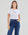 textil Mujer Camisetas manga corta Pepe jeans NEW VIRGINIA Blanco