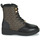 Zapatos Niña Botas de caña baja MICHAEL Michael Kors HASKELL Negro / Marrón