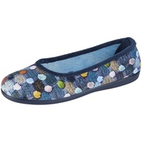 Zapatos Mujer Pantuflas Sleepers Samira Azul