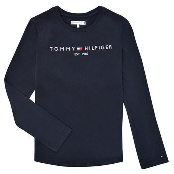 textil Niña Camisetas manga larga Tommy Hilfiger ESSENTIAL TEE L/S Marino