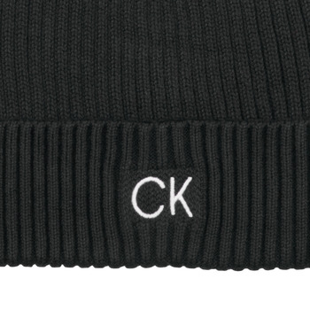 Calvin Klein Jeans CLASSIC COTTON RIB BEANIE Negro