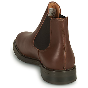 Selected SLHBLAKE LEATHER CHELSEA BOOT Marrón