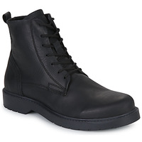 Zapatos Hombre Botas de caña baja Selected SLHTHOMAS LEATHER BOOT Negro