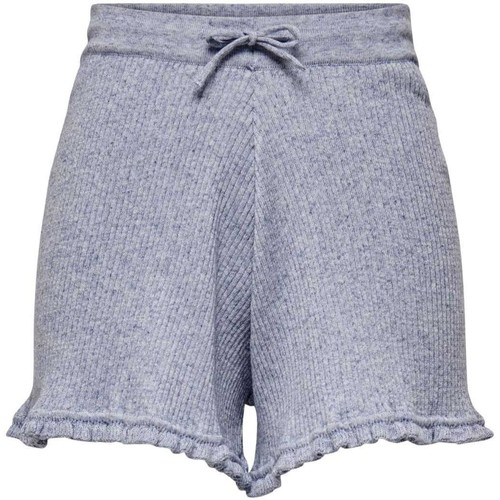 textil Mujer Shorts / Bermudas Only ONLLINA RUFFLE SHORTS Azul