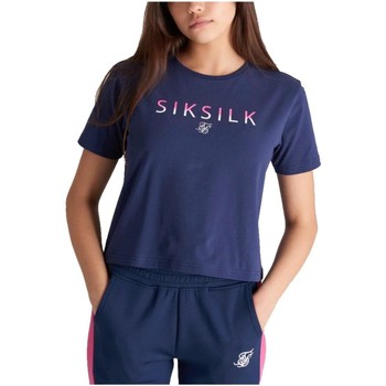 textil Niña Camisetas manga corta Siksilk SSG 0220 Azul