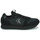 Zapatos Hombre Zapatillas bajas Calvin Klein Jeans RUNNER SOCK LACEUP NY-LTH Negro