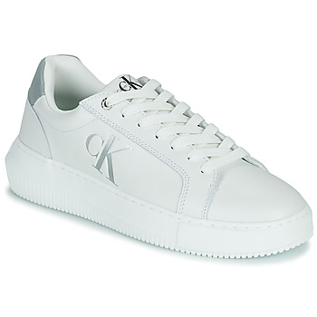 Zapatos Mujer Zapatillas bajas Calvin Klein Jeans CHUNKY CUPSOLE LACEUP LOW ESS M Blanco