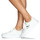 Zapatos Mujer Zapatillas bajas Calvin Klein Jeans VULC FLATFORM LACEUP Blanco