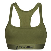 Ropa interior Mujer Sujetador Calvin Klein Jeans UNLINED BRALETTE Kaki