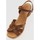 Zapatos Mujer Sandalias Kamome 5070 Marrón