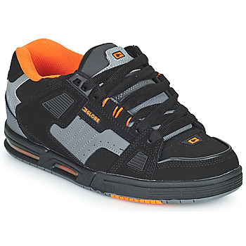 Zapatos Hombre Zapatos de skate Globe SABRE Negro / Gris / Naranja