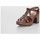 Zapatos Mujer Sandalias Kamome 5072 Marrón