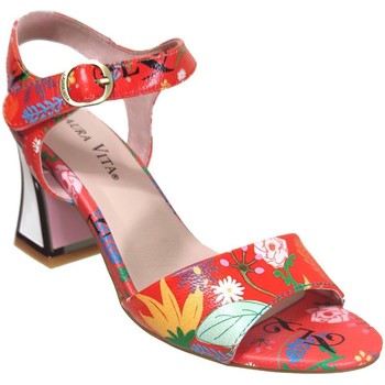 Zapatos Mujer Sandalias Laura Vita Jacbo 0122 Rojo