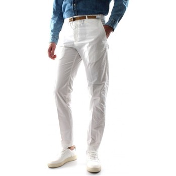textil Hombre Pantalones con 5 bolsillos White Sand 22SU66 17-01 Blanco