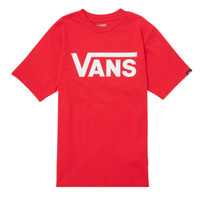 textil Niños Camisetas manga corta Vans BY VANS CLASSIC Rojo