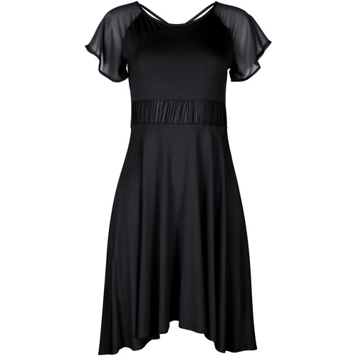 textil Mujer Vestidos Lisca Vestido de verano manga corta Isola Rossa Negro