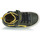 Zapatos Niño Zapatillas altas Geox B GISLI BOY Kaki / Amarillo