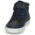 Zapatos Niño Zapatillas altas Geox J GISLI BOY Negro / Azul