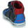 Zapatos Niño Zapatillas altas Geox B KILWI BOY C Azul / Rojo