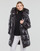 textil Mujer Plumas MICHAEL Michael Kors HORIZONTAL QUILTED DOWN COAT WITH  ATTACHED HOOD Negro