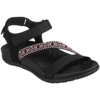 Zapatos Mujer Sandalias Skechers 163221 Negro